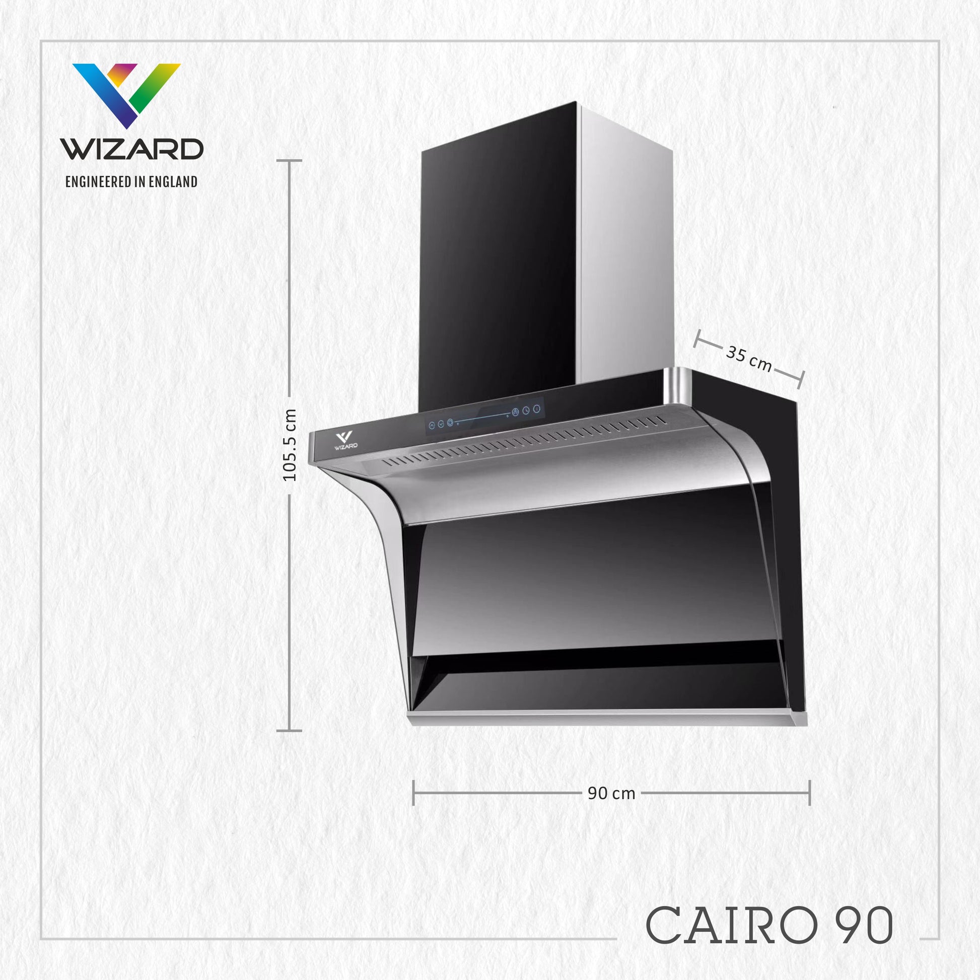 Wizard CAIRO 90 Auto Clean Wall Mounted by JW Company