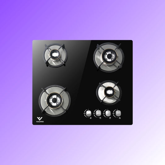Wizard GEORGIA 4B Glass Automatic Hob by JW Company