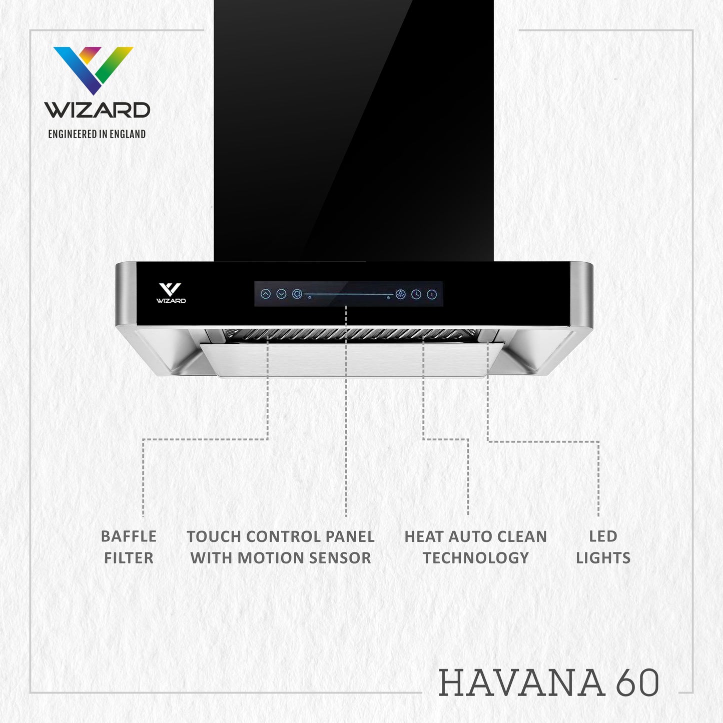 Wizard HAVANA 60 Auto Clean Wall Mounted by JW Company