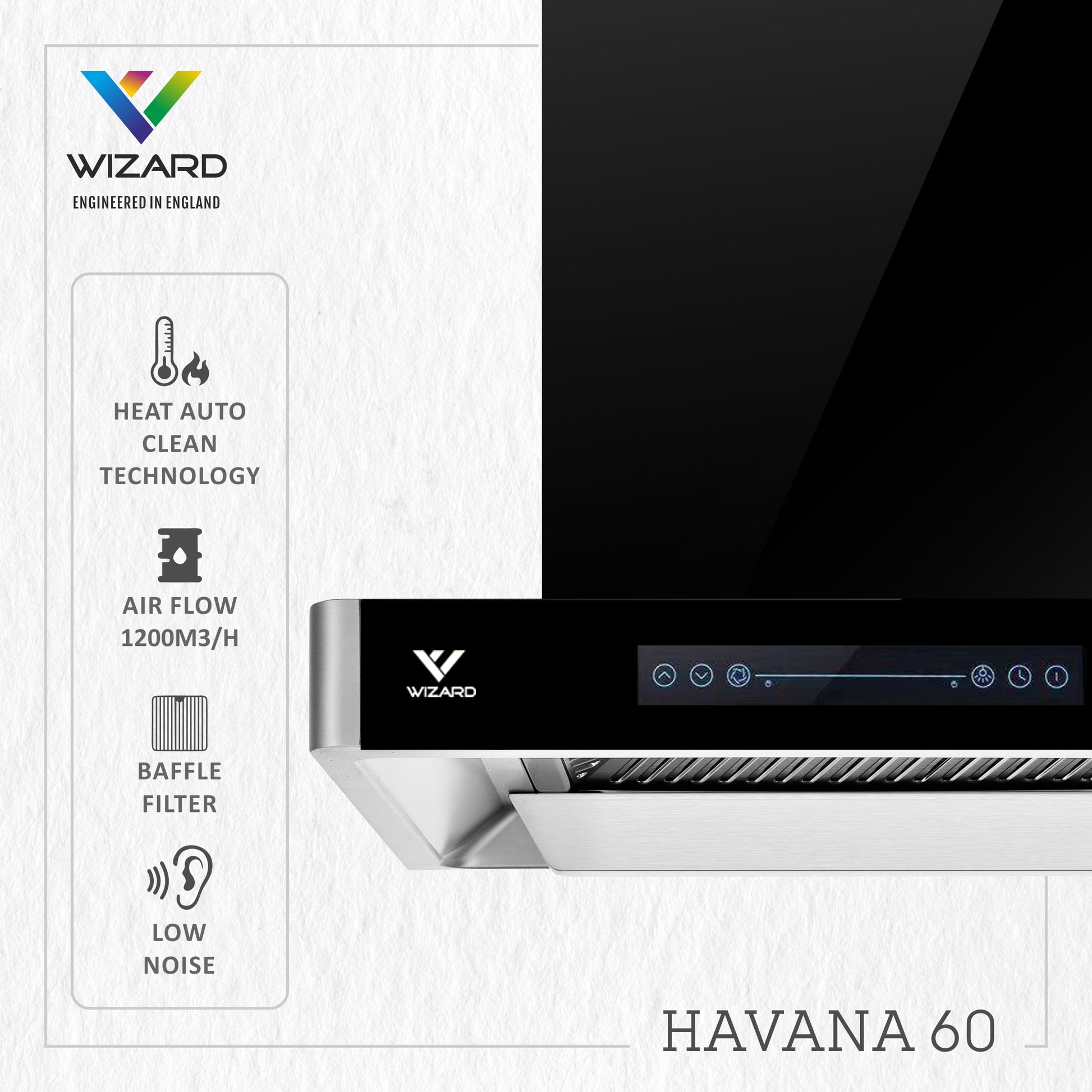 Wizard HAVANA 60 Auto Clean Wall Mounted by JW Company