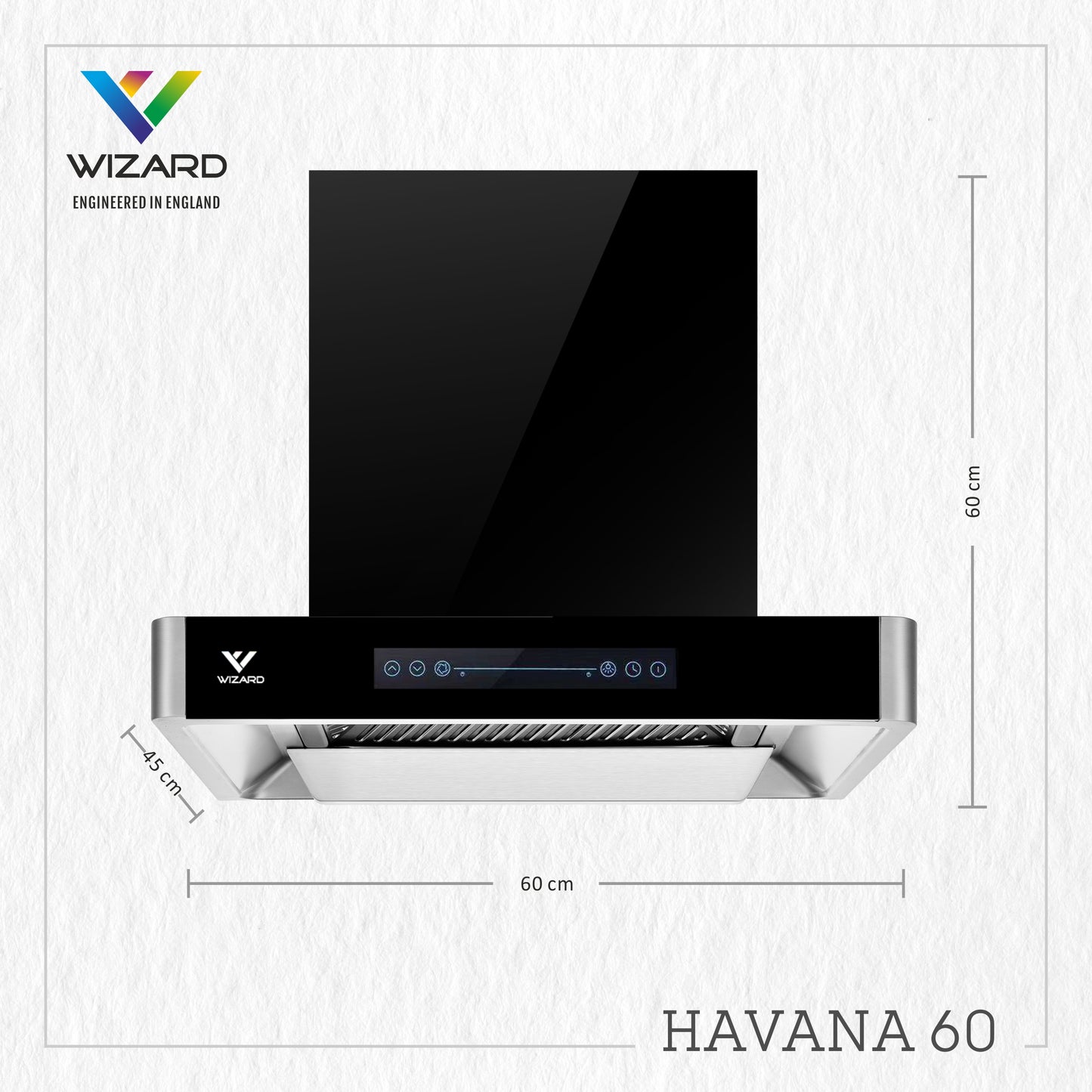 Wizard HAVANA 60 Auto Clean Wall Mounted by JW Company