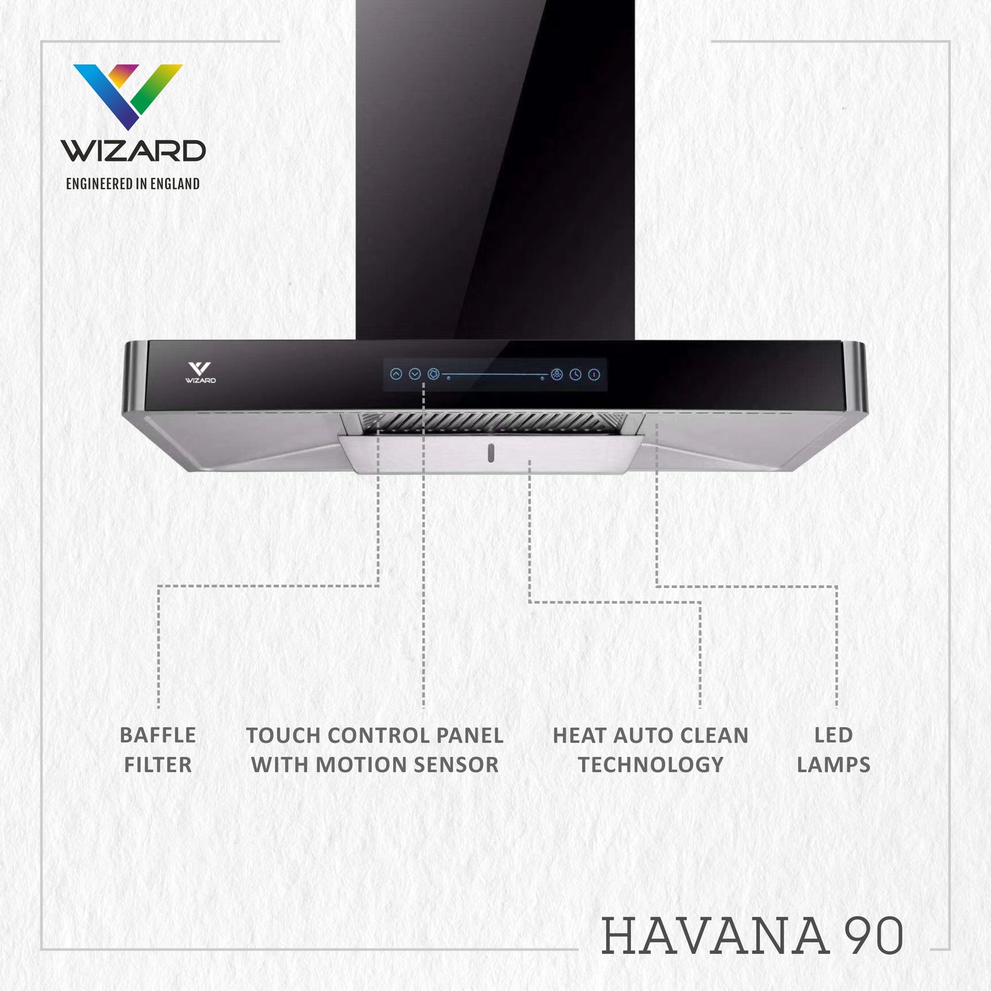 Wizard HAVANA 90 Auto Clean Chimney  by JW Company