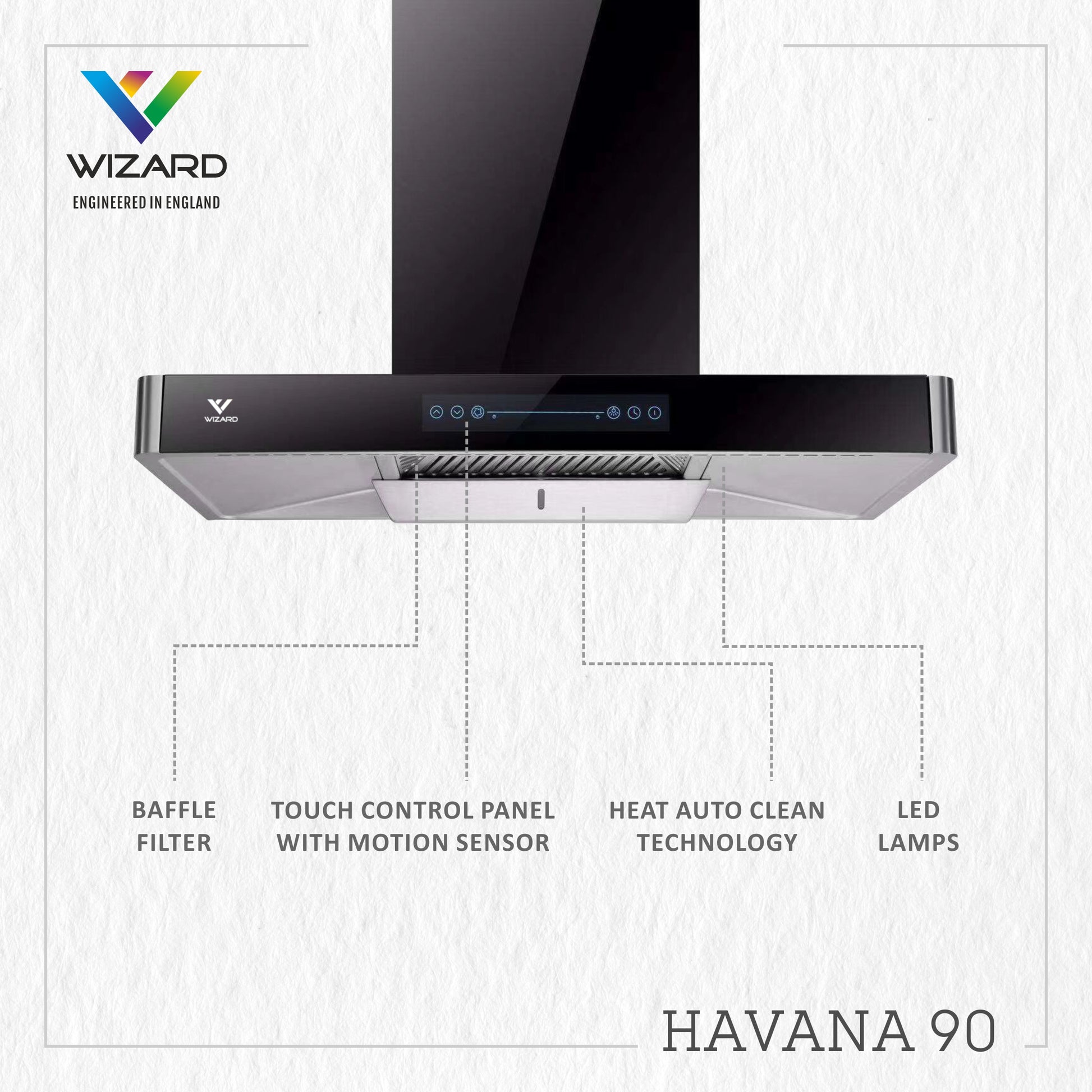Wizard HAVANA 90 Auto Clean Chimney  by JW Company