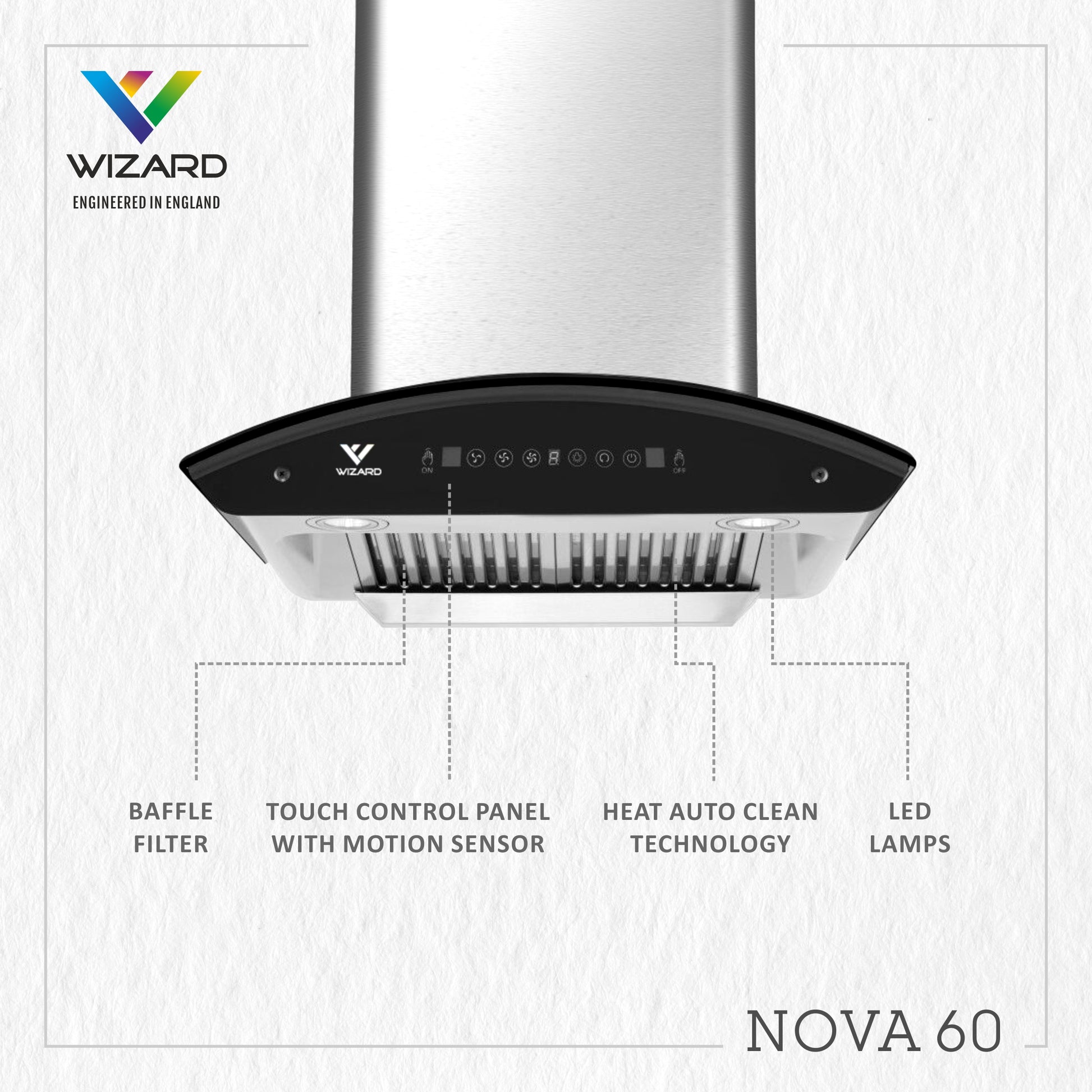 Wizard NOVA60 Auto Clean Wall Mounted by JW Company