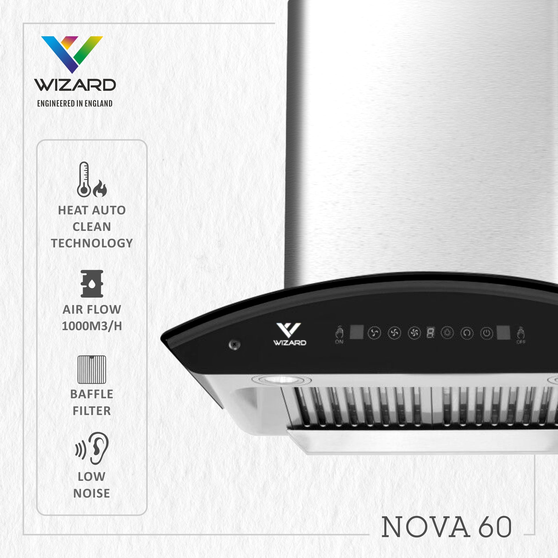 Wizard NOVA60 Auto Clean Wall Mounted by JW Company