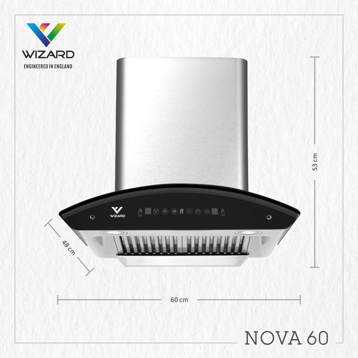 Wizard NOVA60 Auto Clean Wall Mounted by JW Company