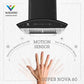 Wizard SUPER NOVA 60 Auto Clean Wall Mounted BLACK 1000 CMH Chimney by JW Company