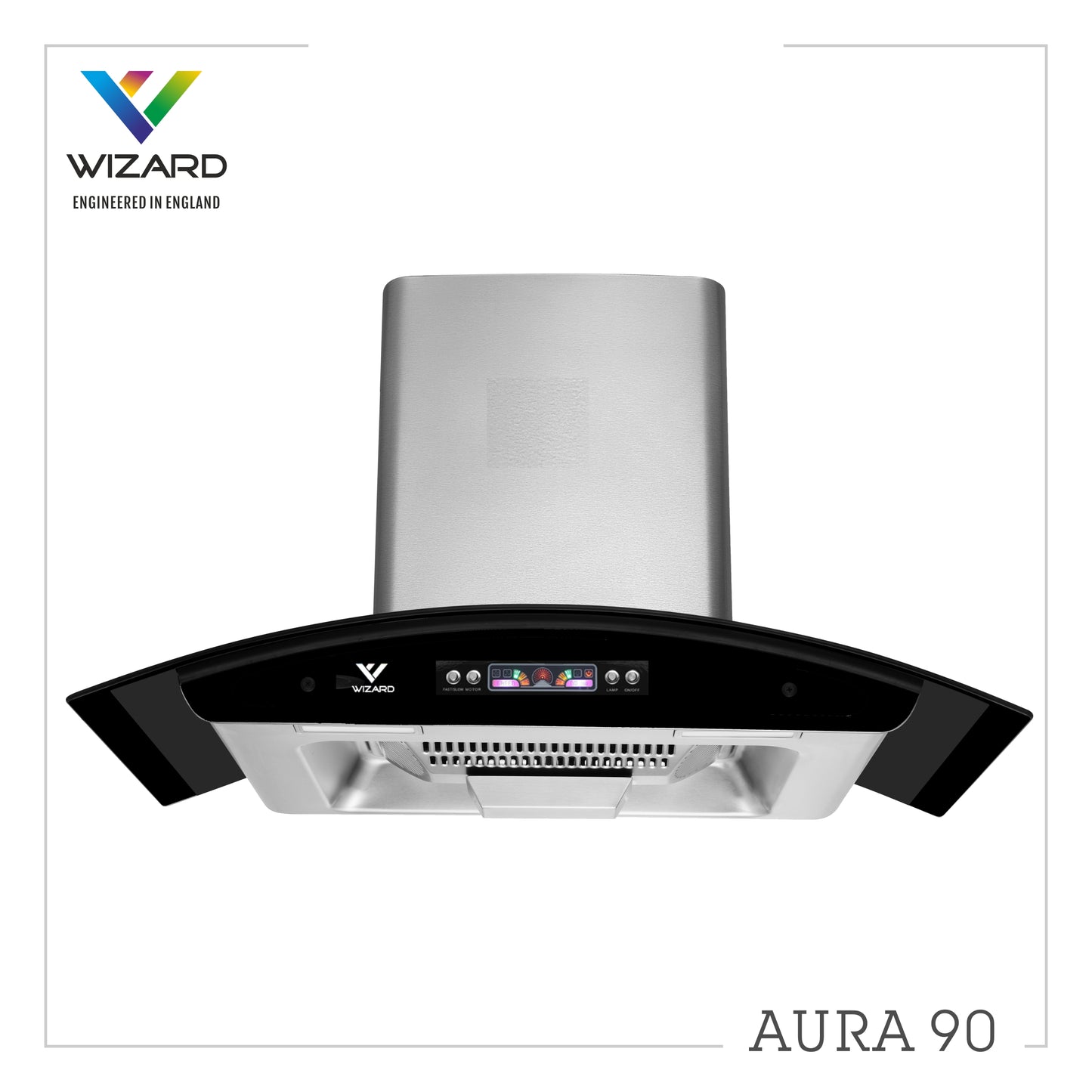 Wizard WCA90 Auto Clean Wall Mounted Black by The JW Company