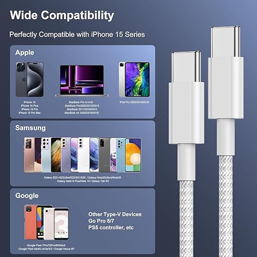 Zap Connect 60W USB-C to USB-C Cable 
