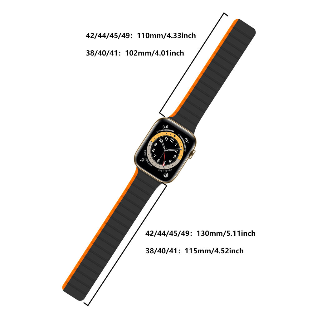J&W SILICON WATCH STRAP (38MM)