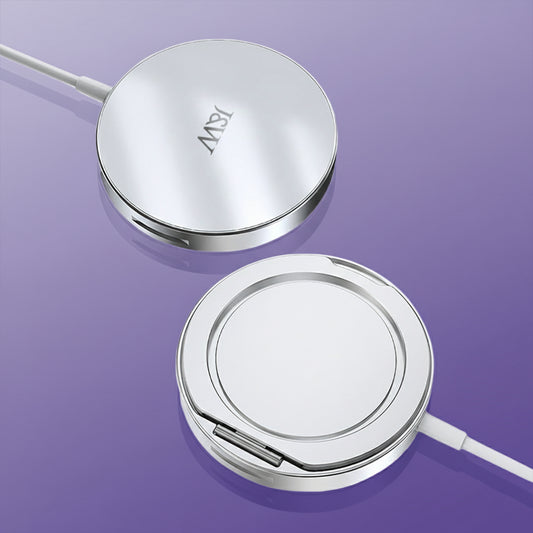 G Mag 15W Wireless Charger| Premium Metal Body & Strong Magnetic Grip