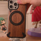 J&W WOODEN CASE ( BLACK )