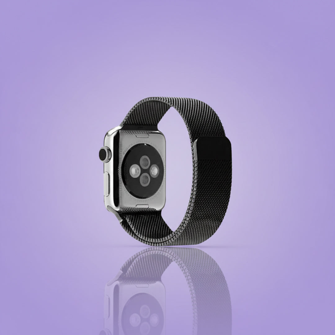 Stainless Steel Magnetic Mesh Apple Watch Strap