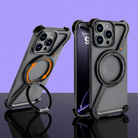 Z Shaped Metal Case | Shockproof & Stylish Design for iPhone